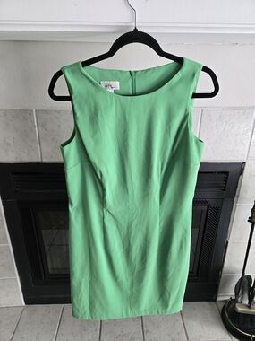 ALYX Bright Mint Green Sleeveless Sheath Dress